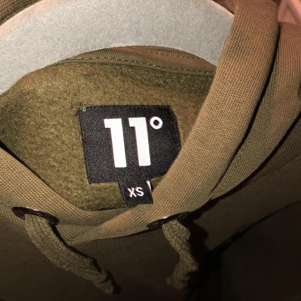 Khaki 11 degrees hoodie Size XS Perfect condition... - Depop
