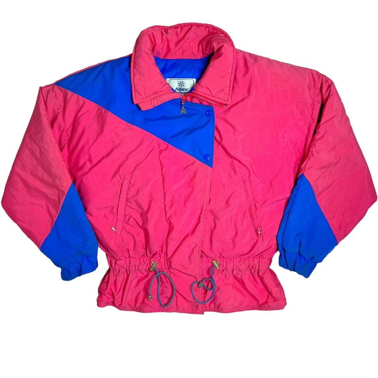 🏔️💕🪻🎀 Vintage 80s 90s Colorblock Windbreaker Raincoat - Depop