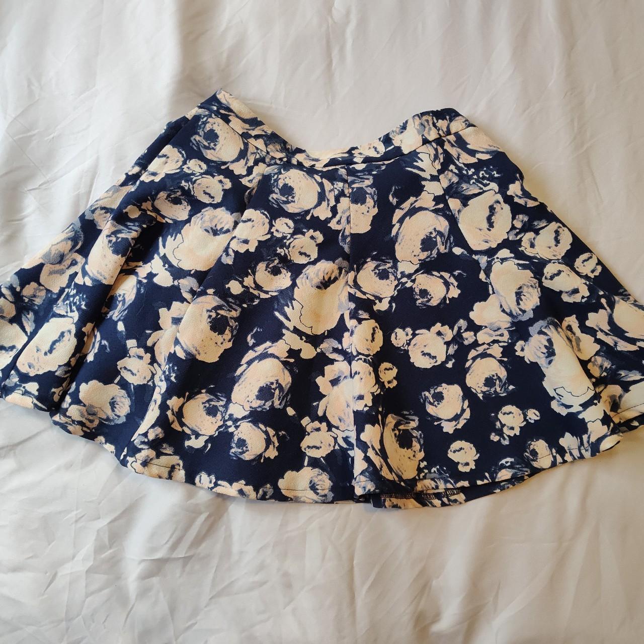 LUSH Clothing Women's Navy Skirt