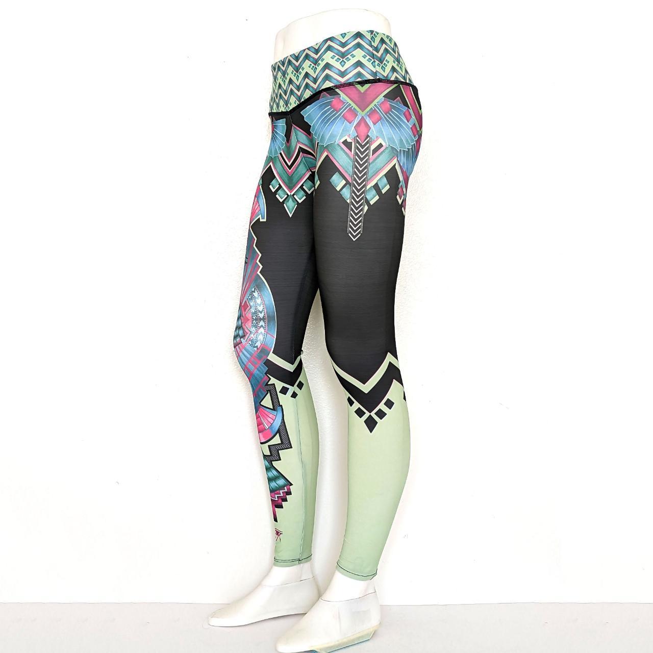 Multi Colour Tribal Printed Leggings