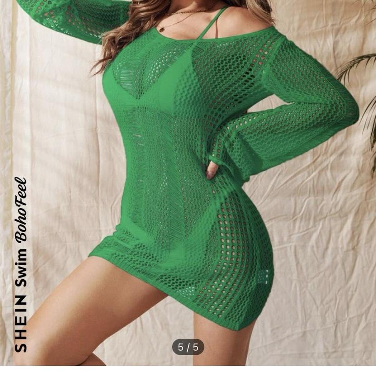 Shein Beach Cover Up Depop