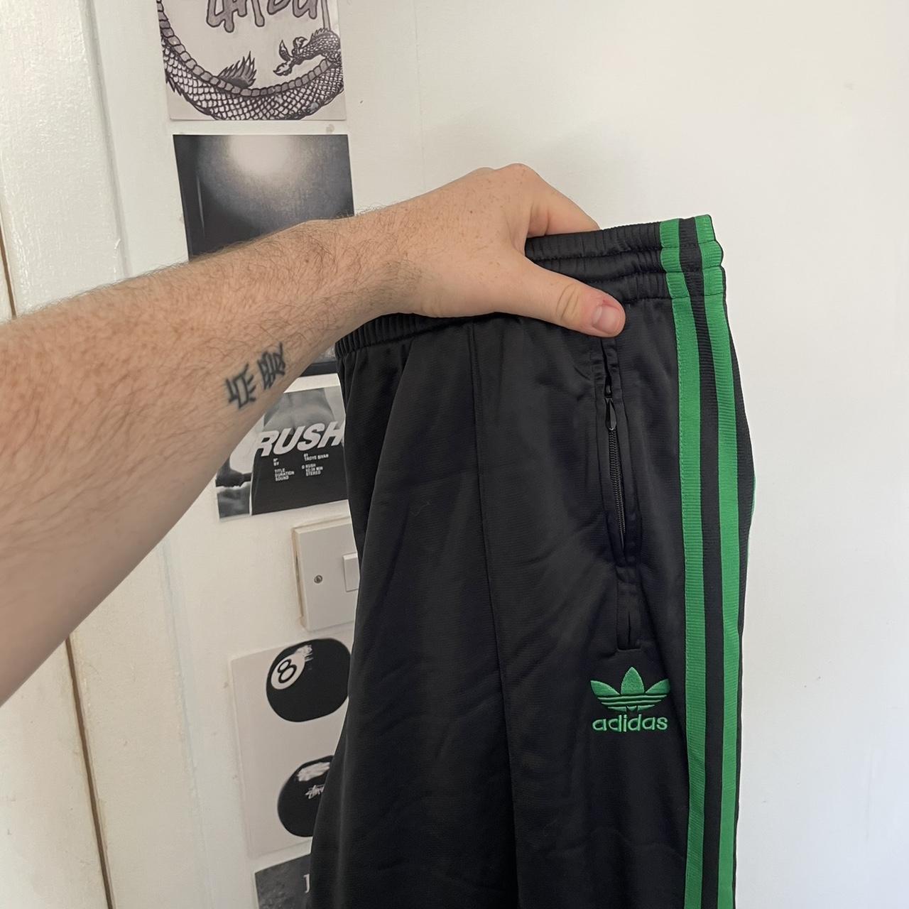 Retro Adidas stripe jogger Depop