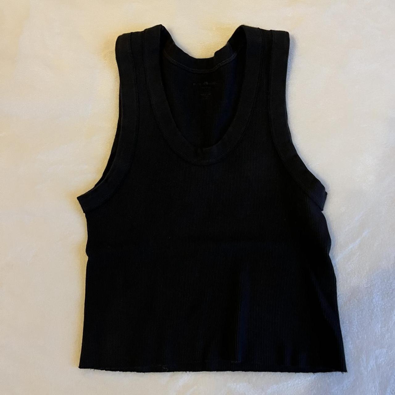 Brandy Melville Women's Black Vest | Depop