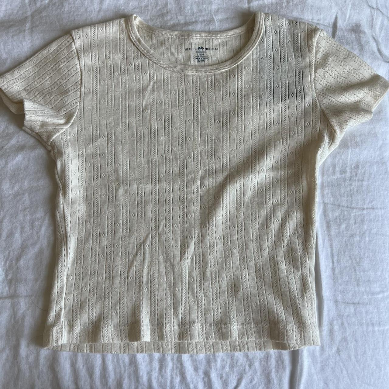 brandy melville ashlyn eyelet top new with... Depop