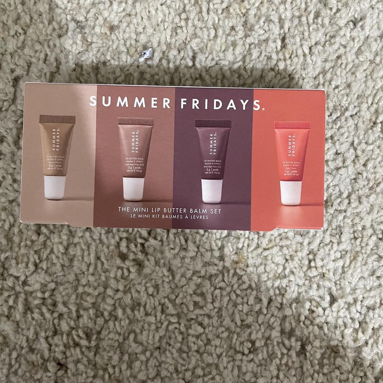 Summer Fridaysthe mini lip butter balm set Set of 4... Depop