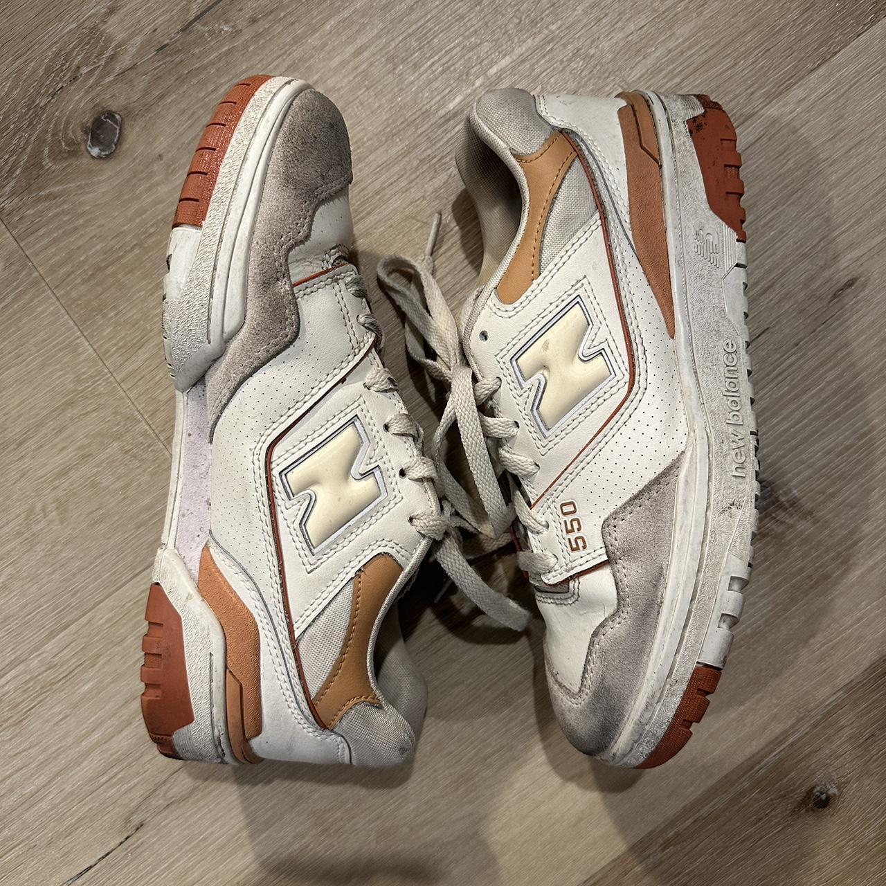 New balance 500s need a good wash but are the best. Depop