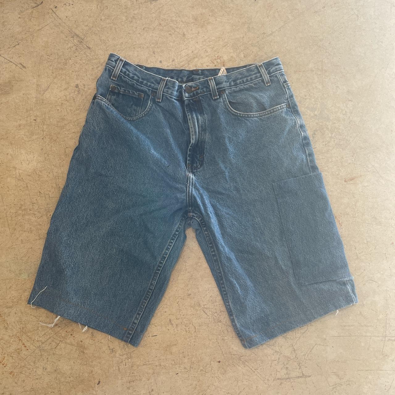 Costco Men's Blue Shorts Depop