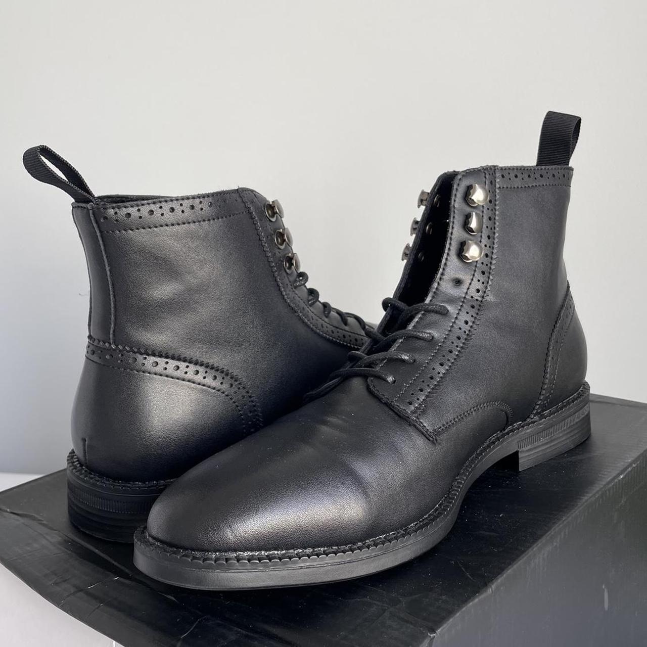 Yd. Men's Black Boots | Depop