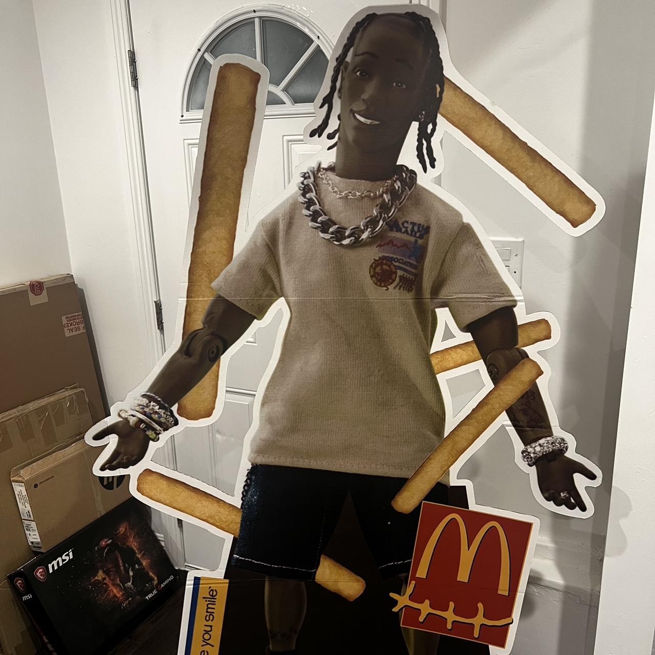 Travis Scott x McDonald’s life size cut out action... - Depop