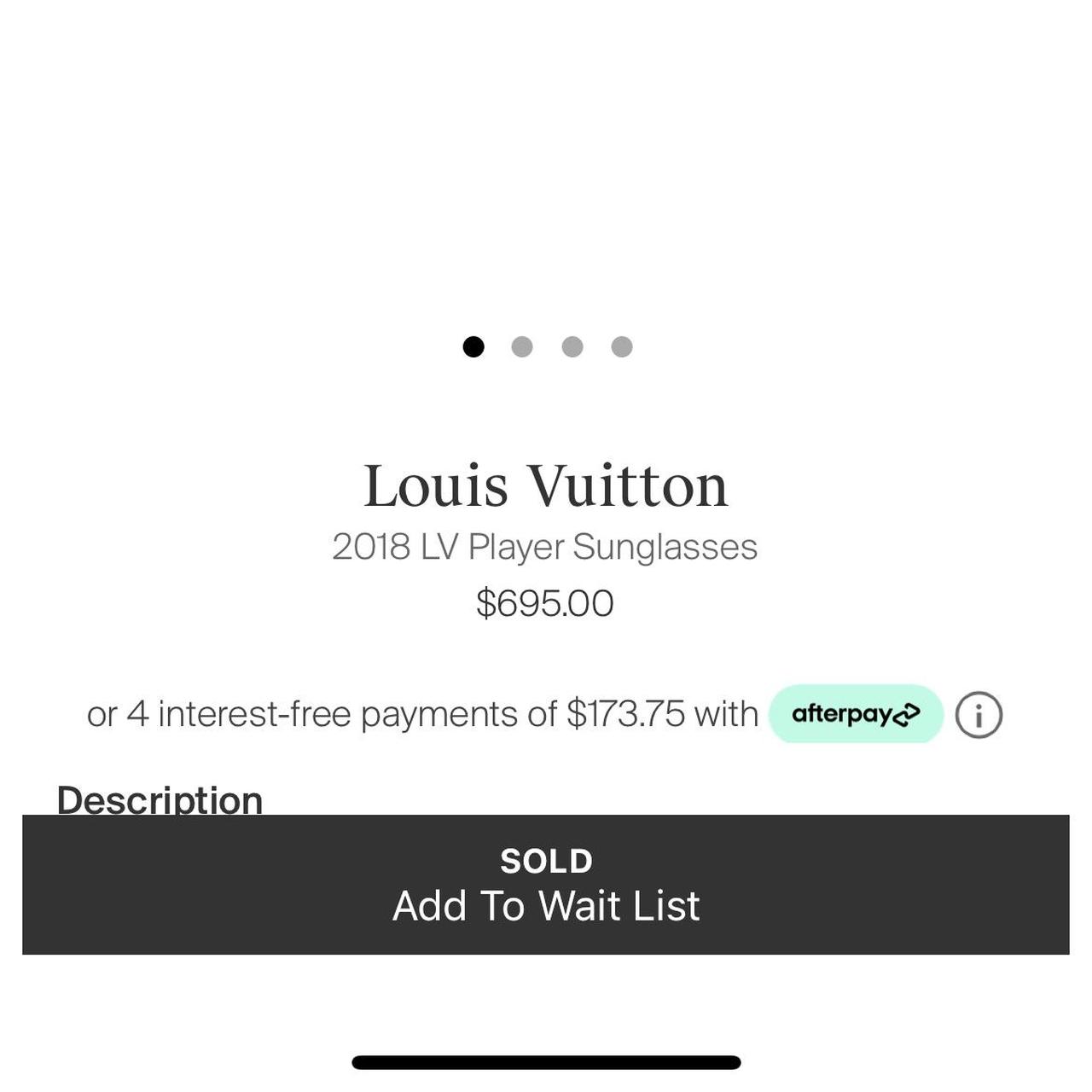 Genuine Louis Vuitton sunglasses. LV logo in the - Depop