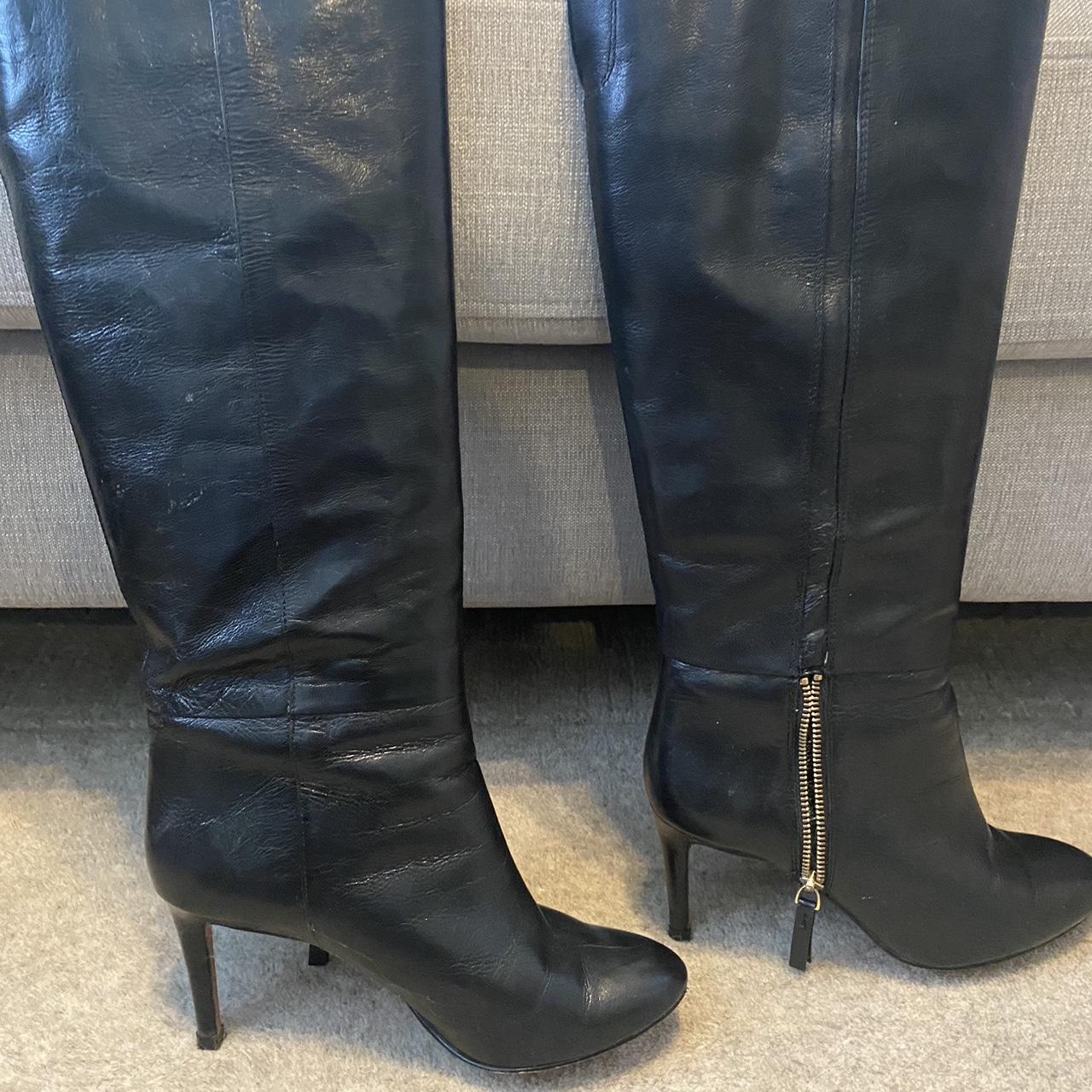 Nine West knee high boots, uk 6, very good... - Depop