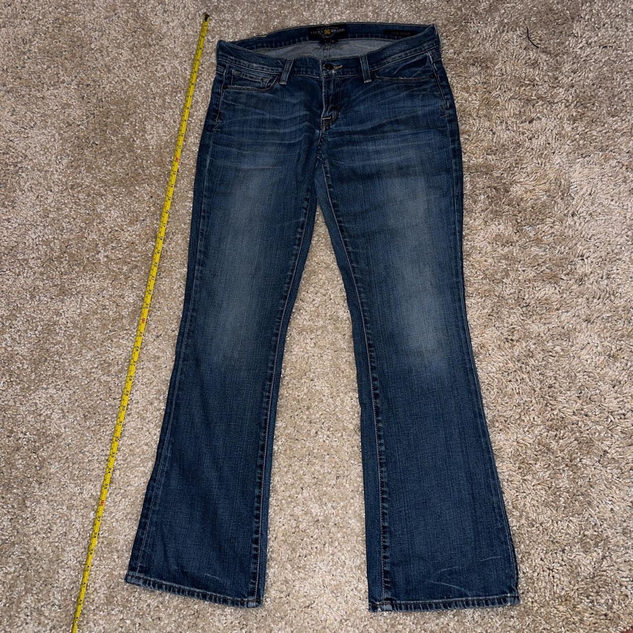 Y2K Low waisted lucky Jeans Size 2 #Y2K - Depop