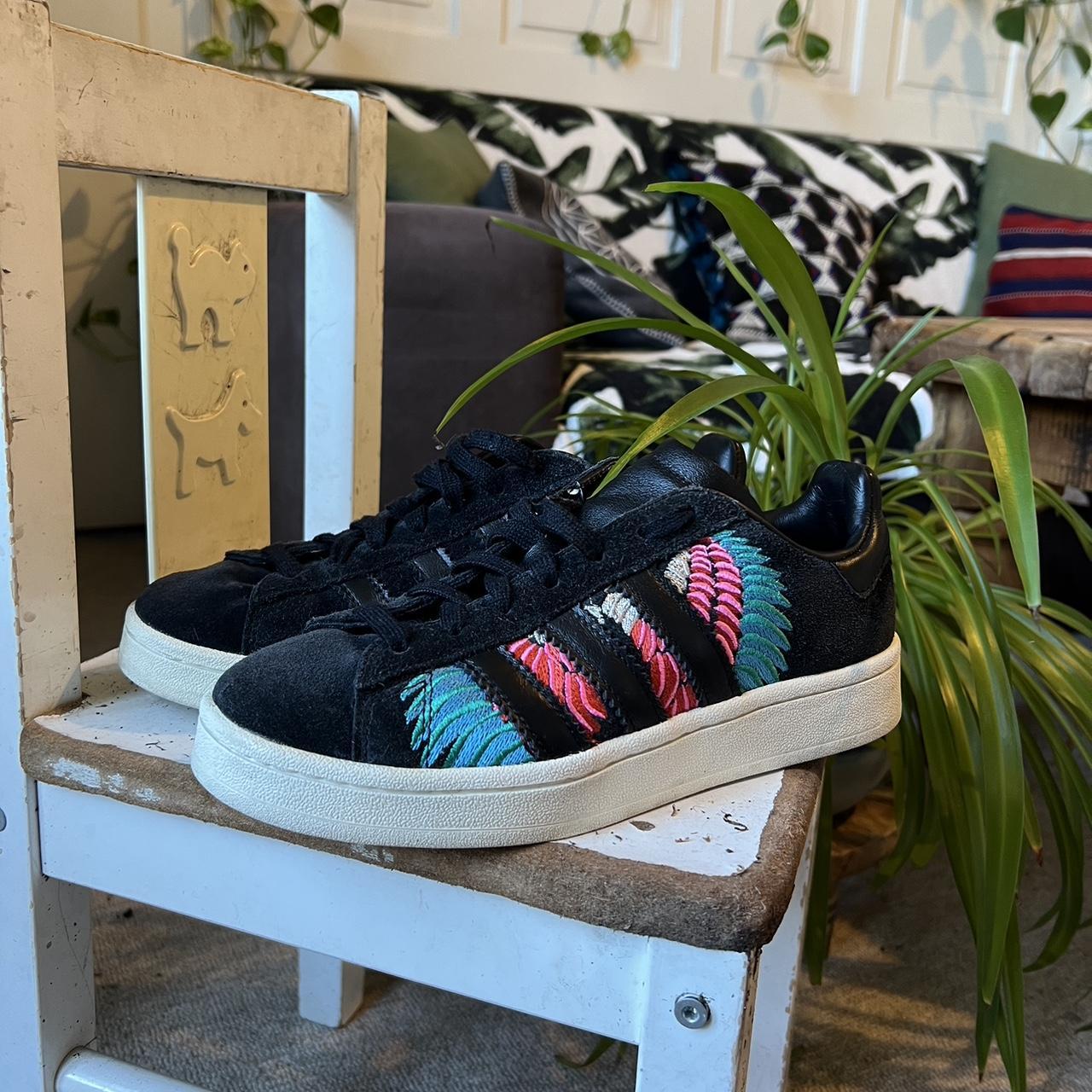 Adidas embroidered shoes best sale