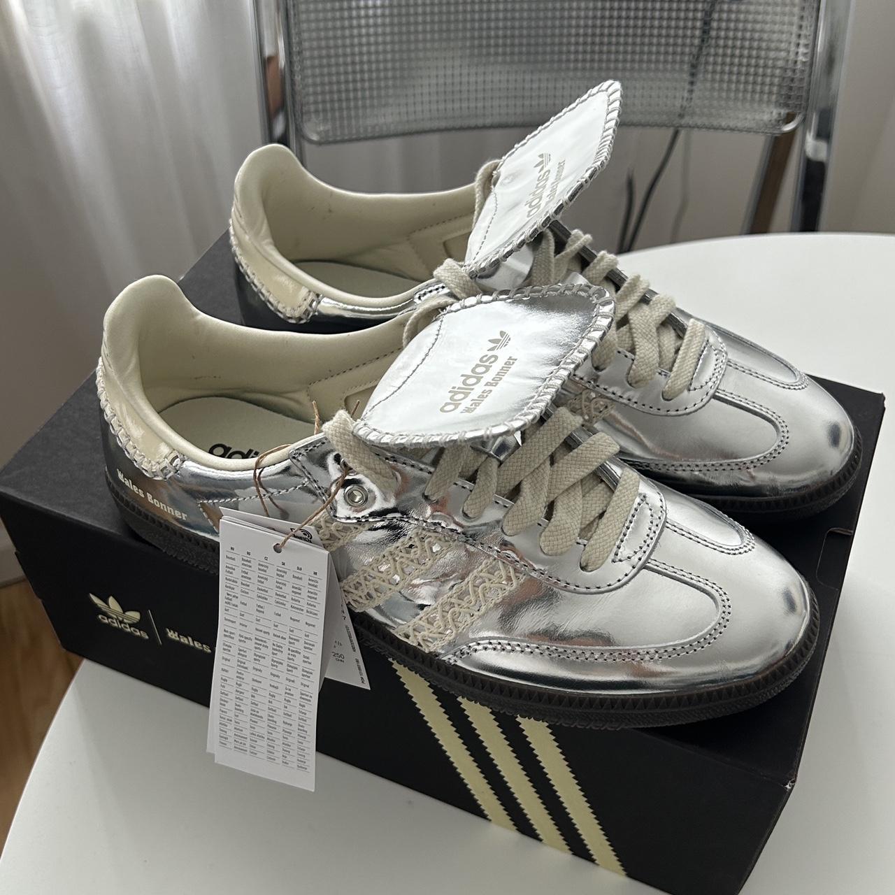 Silver Wales Bonner x Adidas Samba — brand new, too... - Depop