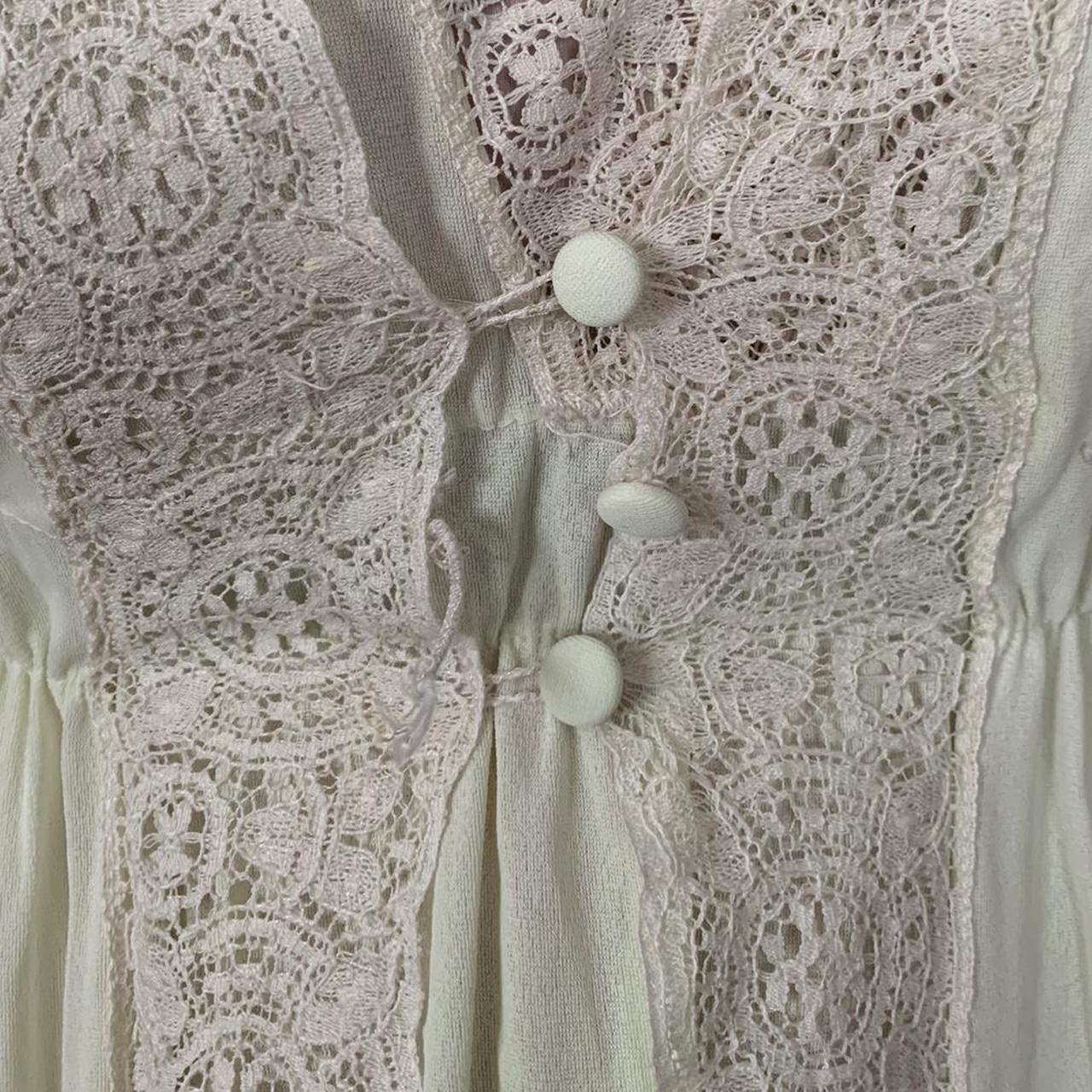 Miss Elaine Women's Cream and Yellow Pajamas (3)