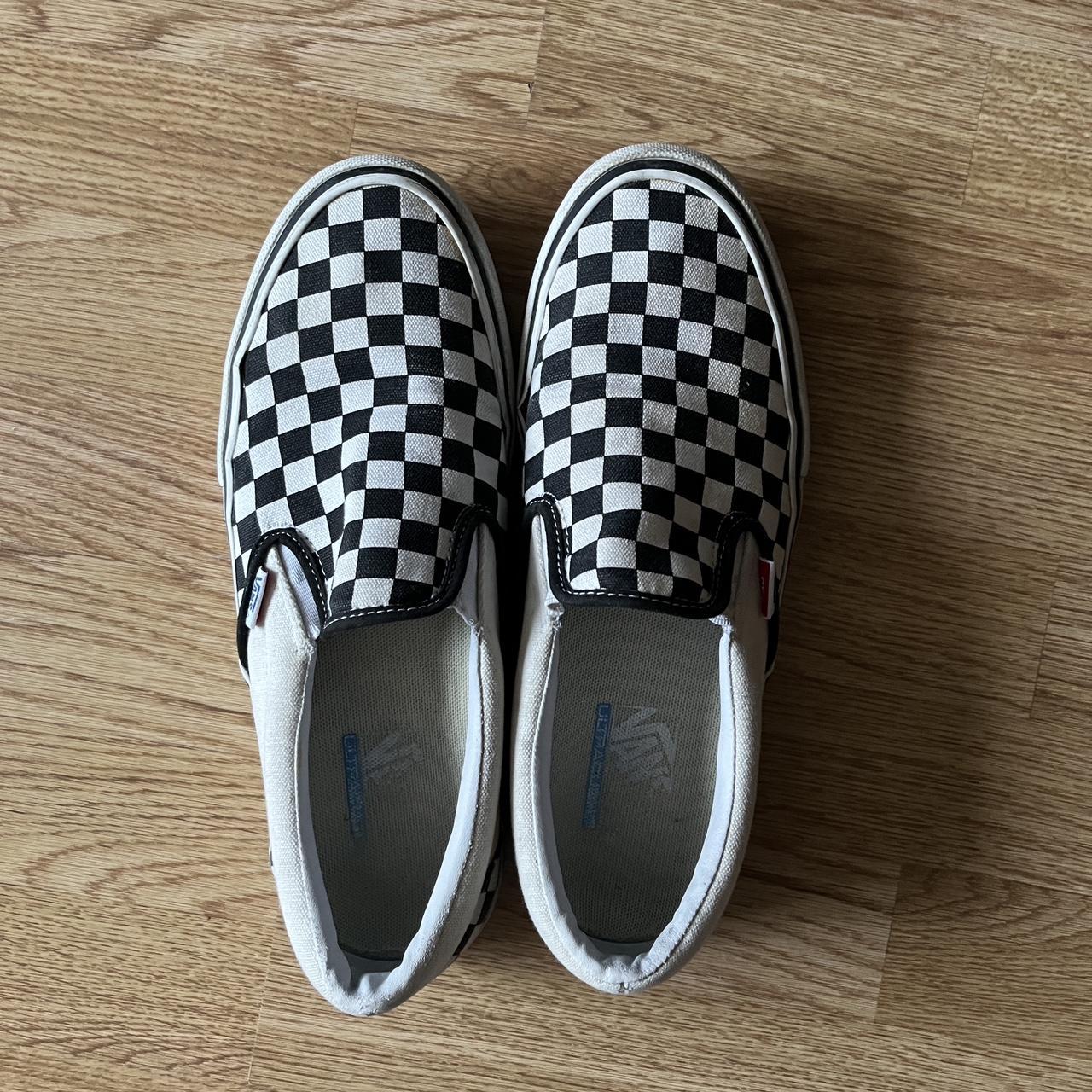 Vans authentic checkerboard on sale ultracush