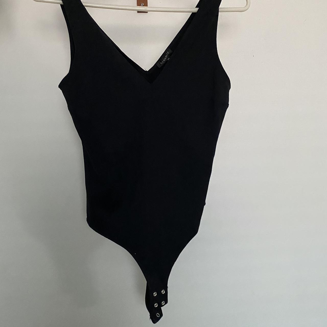 Dynamite black bodysuit Size small Depop