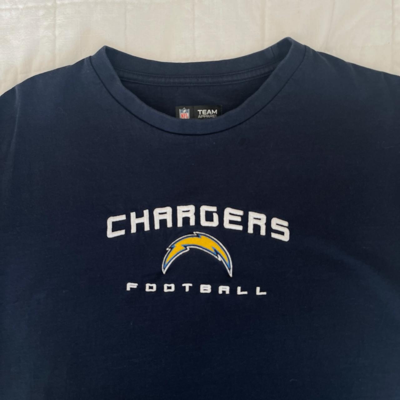 Chargers Football T-shirt Preowned, no flaws Size - Depop