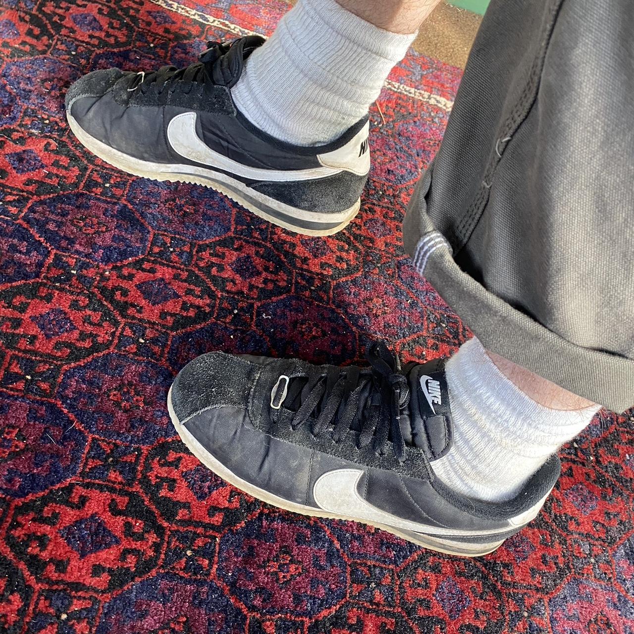 dirty nike cortez
