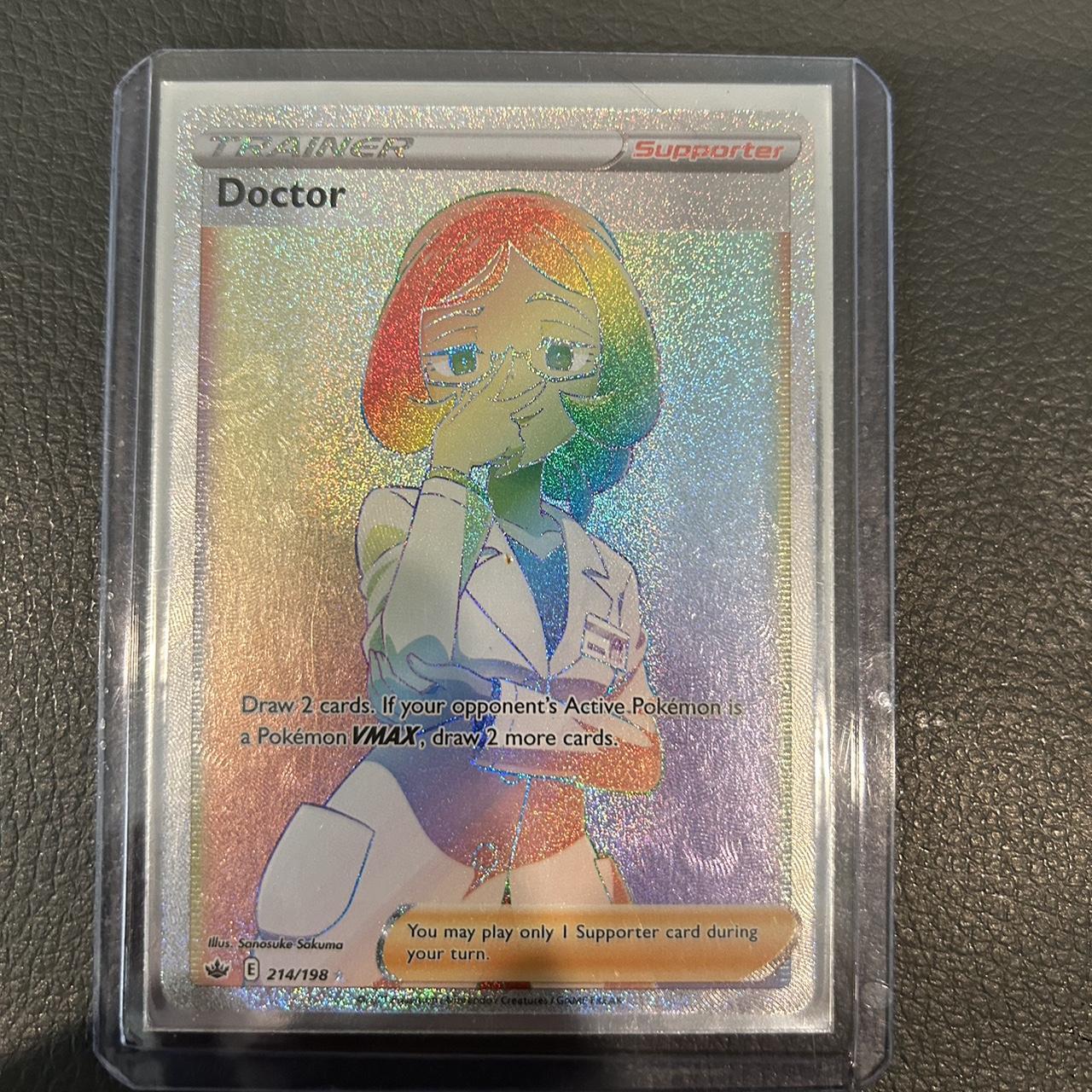 Doctor Rainbow Rare From Chilling Reign 214 198 - Depop