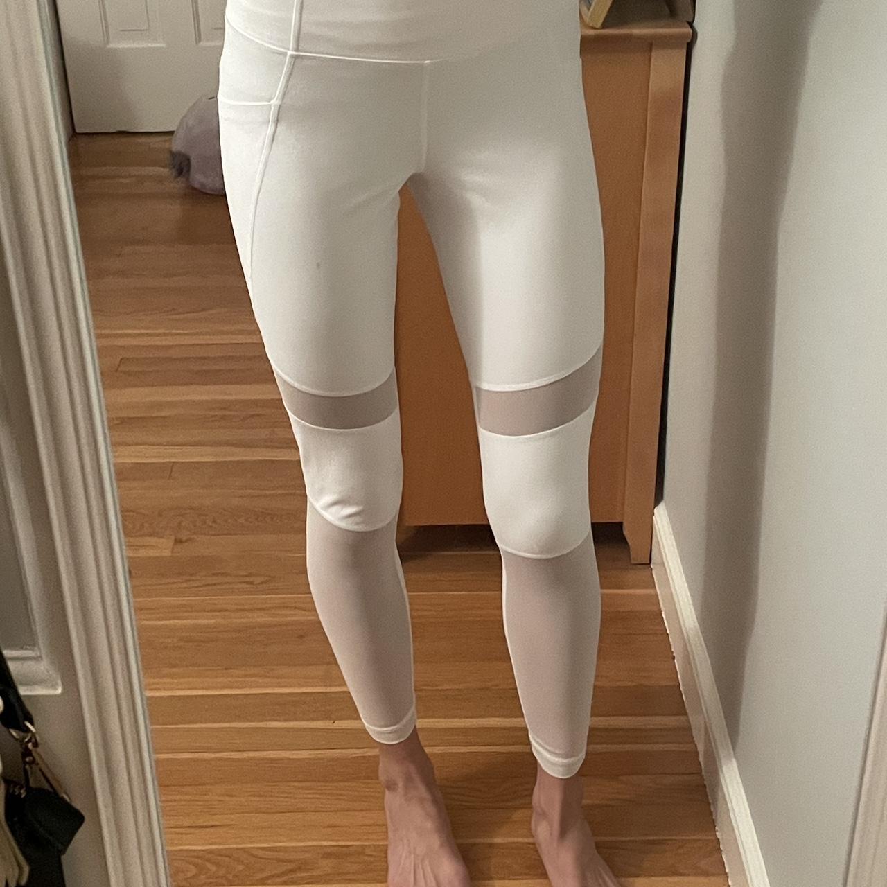 white leggings are niykee heaton NBK leggings only - Depop