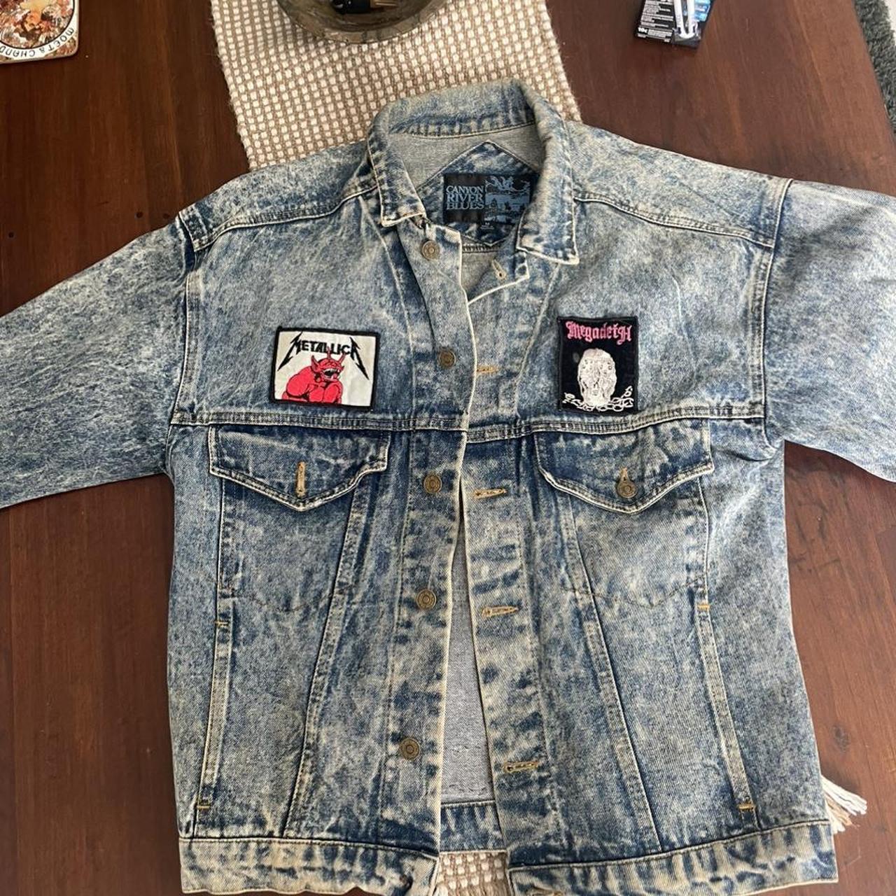 Denim jacket hot sale metal patches