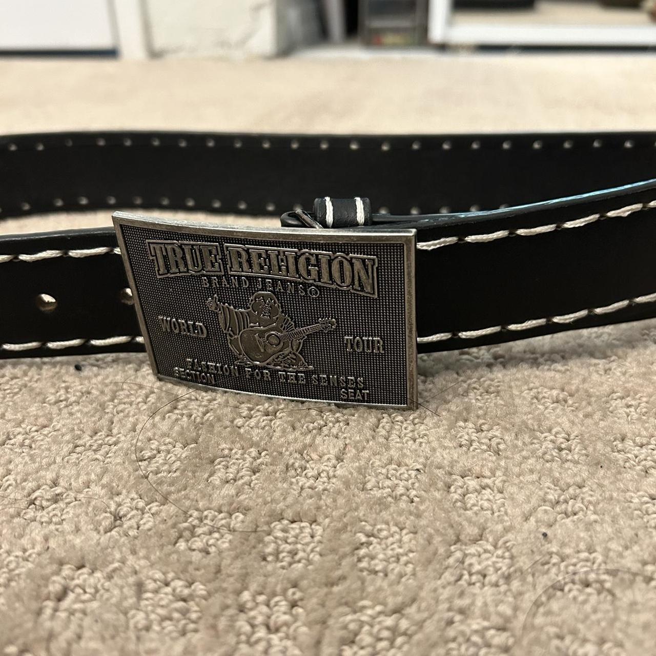 White True Religion Belt