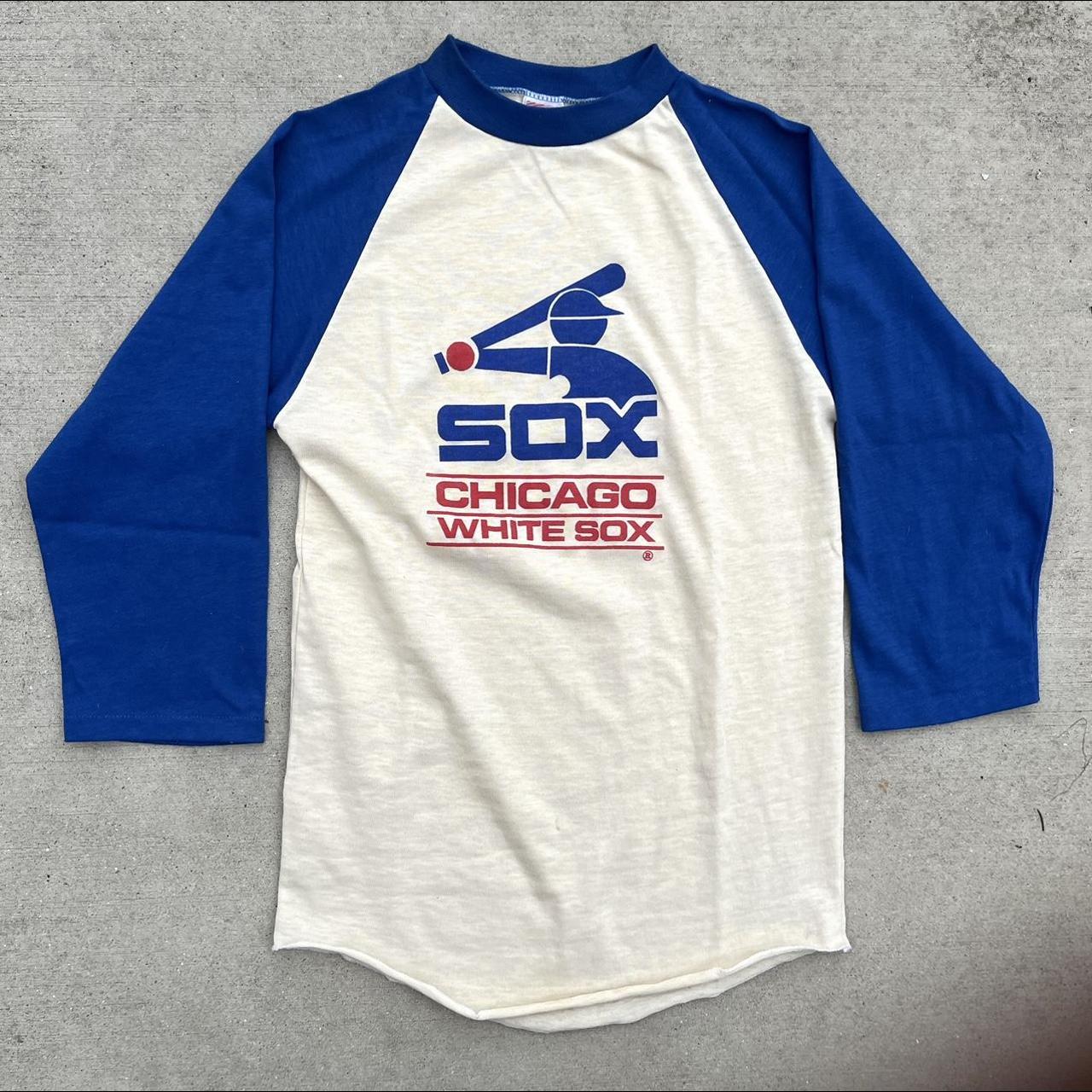 Chicago White Sox Baseball Vintage Youth Long Sleeve