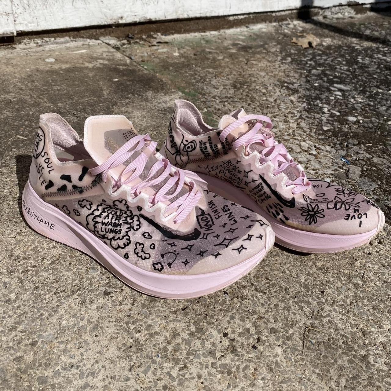 Pink Nathan Bell Nike Zoom Fly Nike Running Nathan Bell Nike Pink