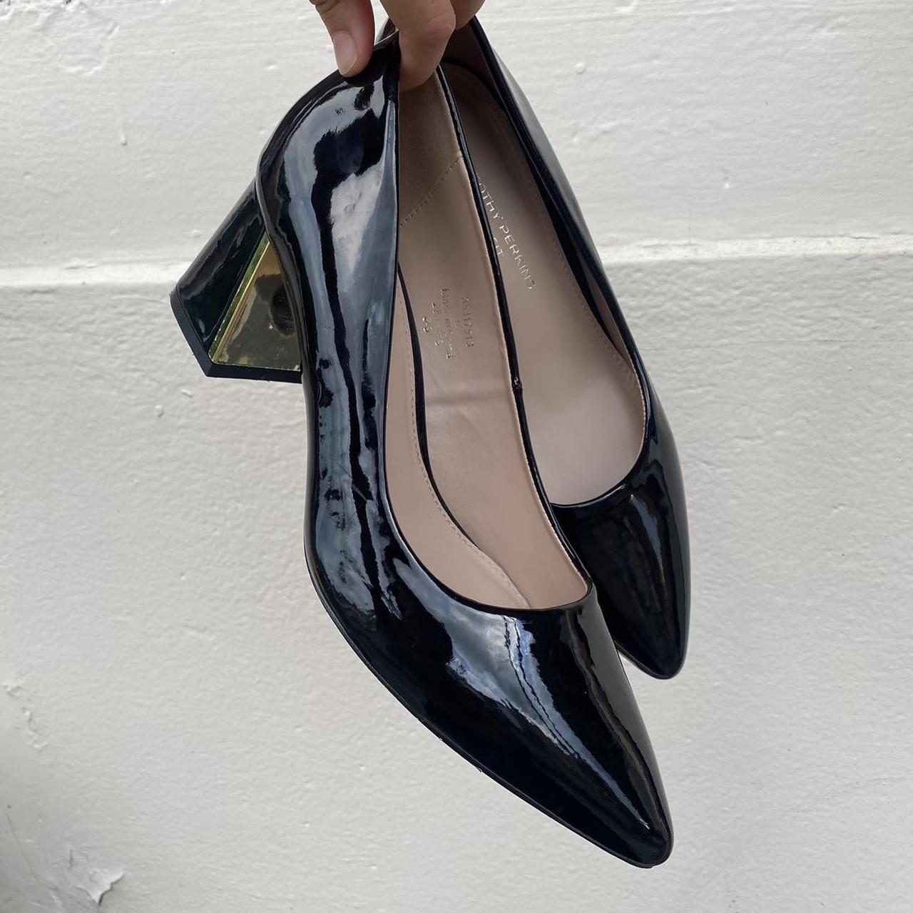 Dorothy perkins black patent fashion shoes