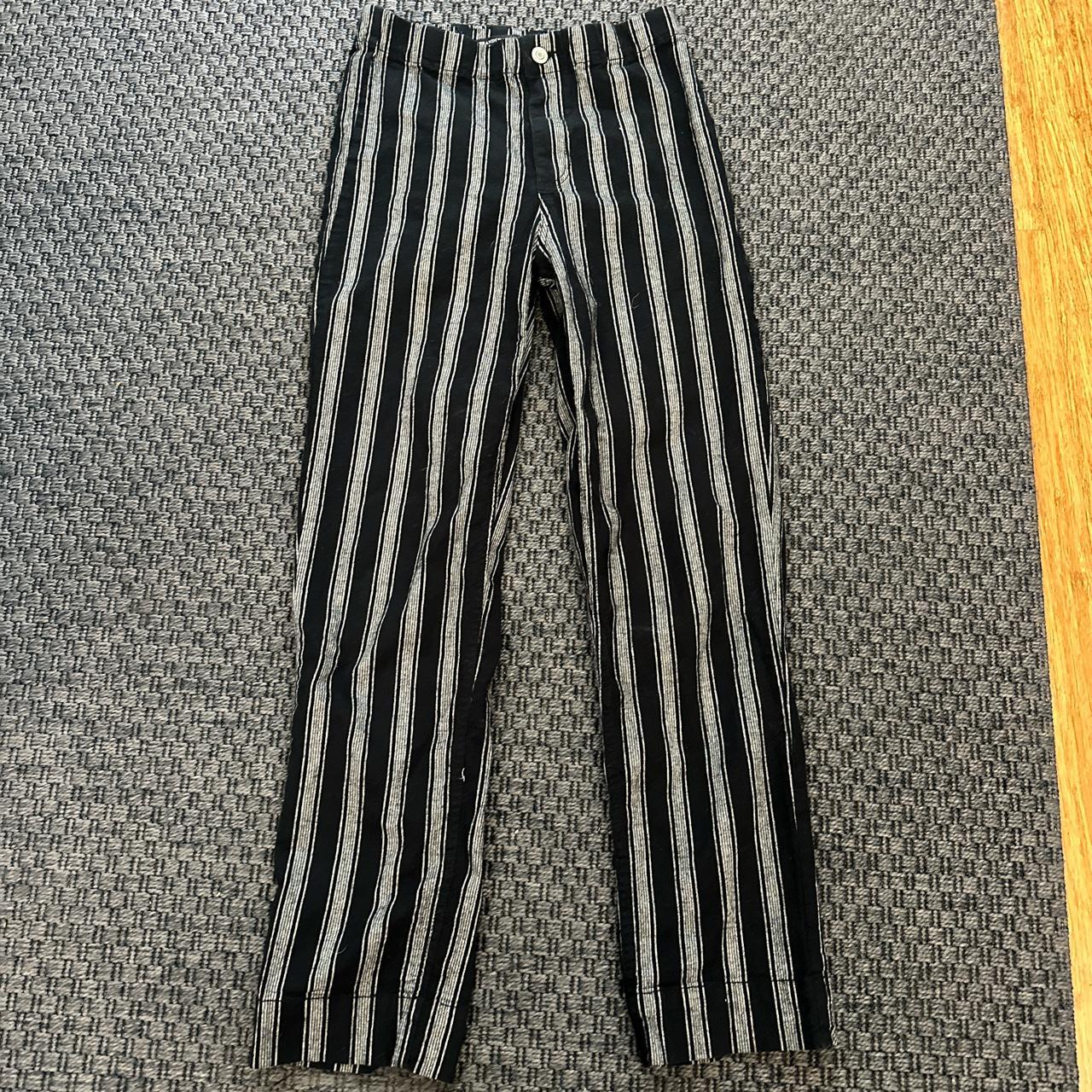 Brandy melville best sale black striped pants