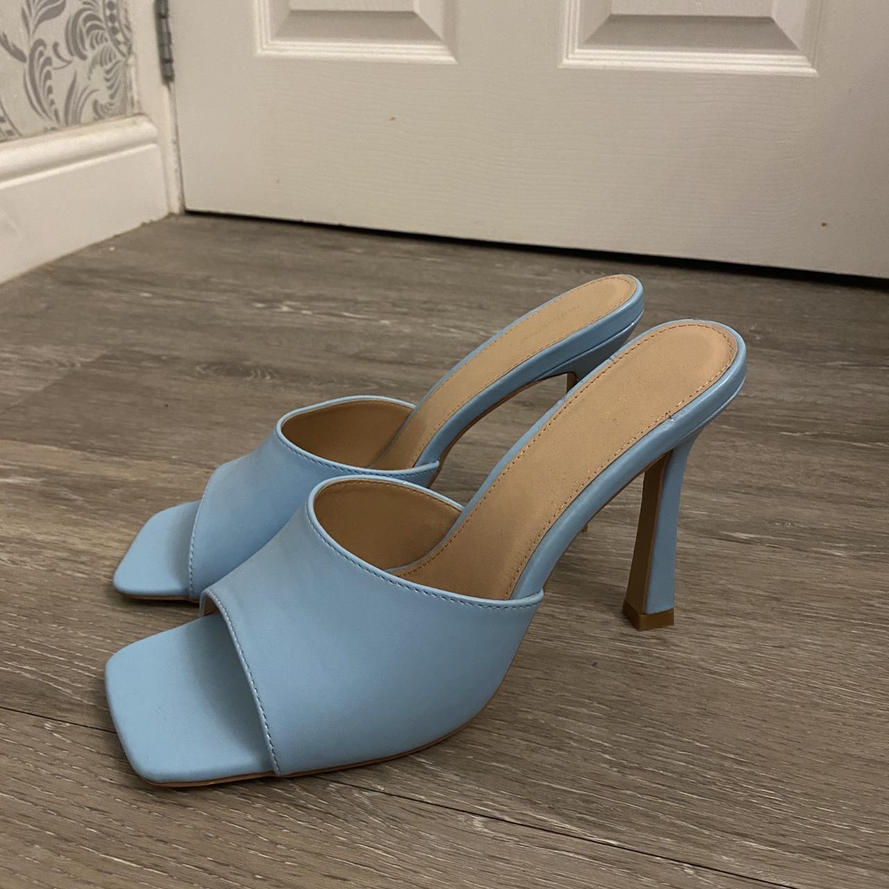 plt blue heels