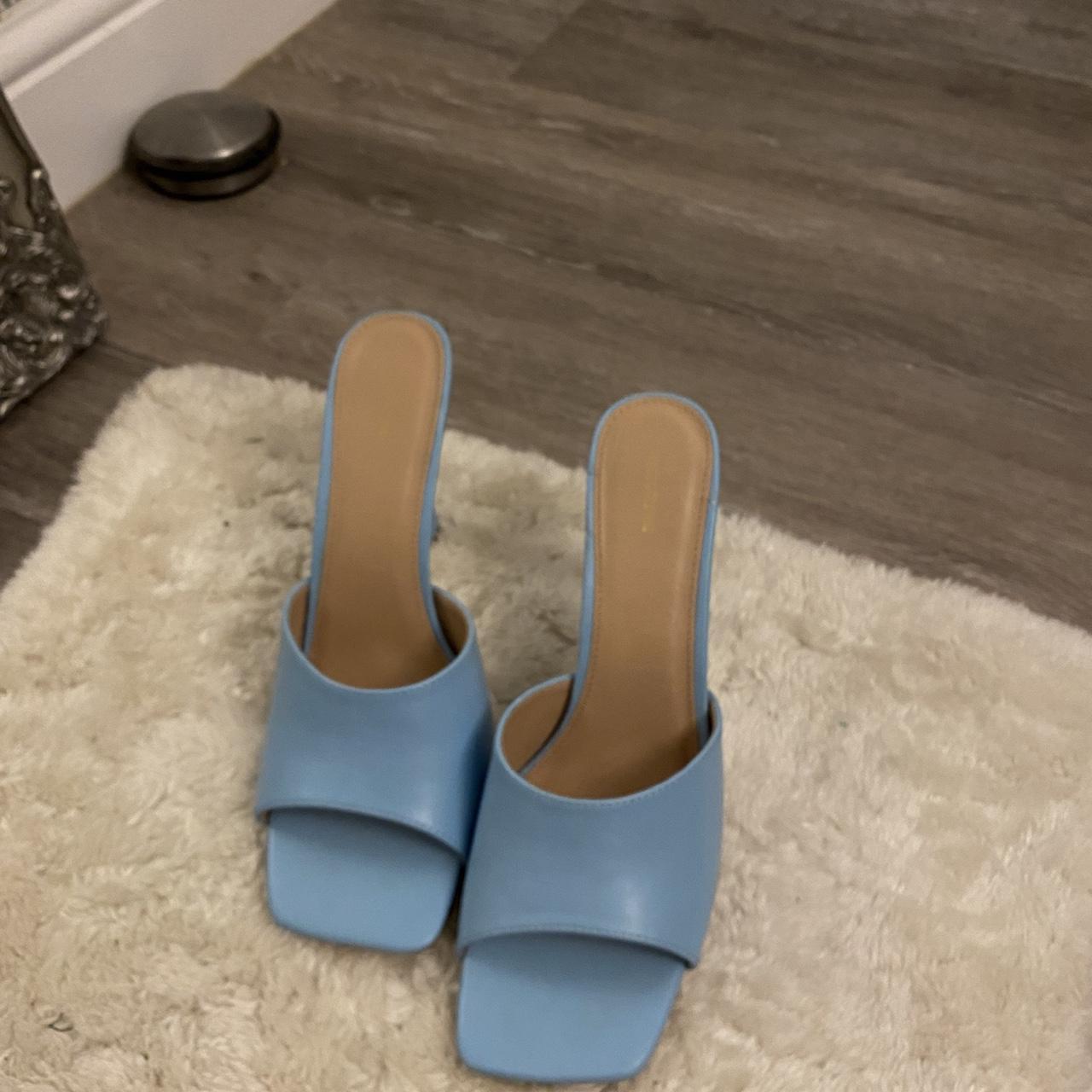 plt blue heels