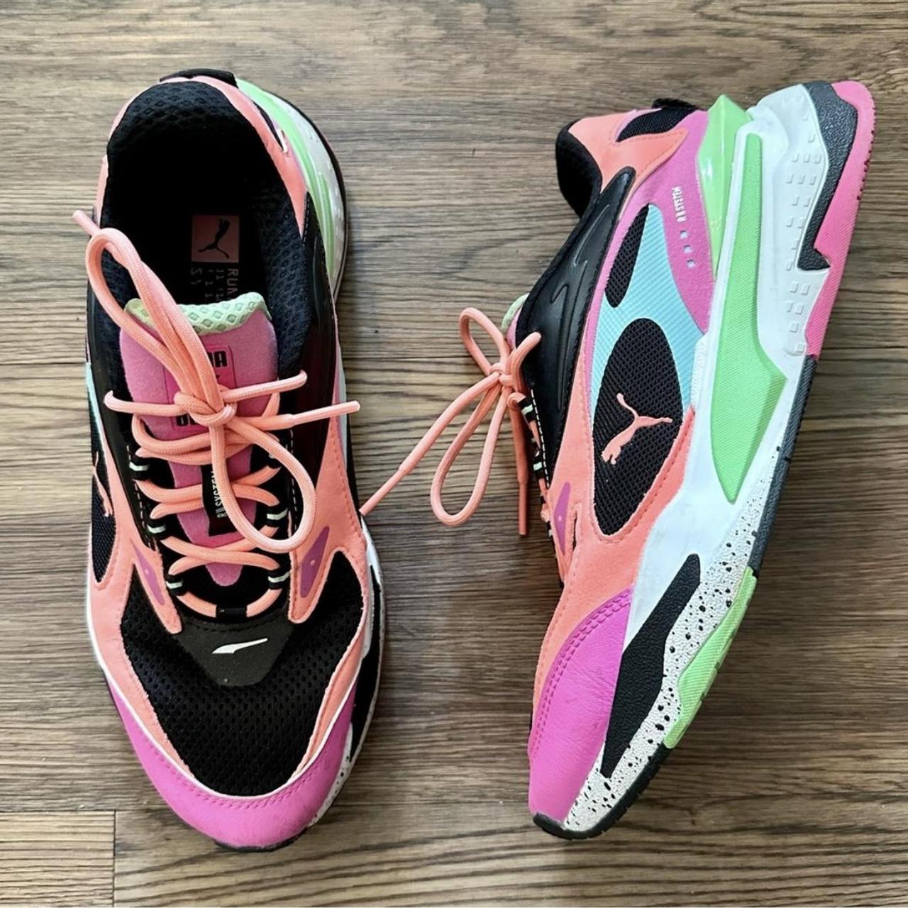 Pink pumas 80s sale