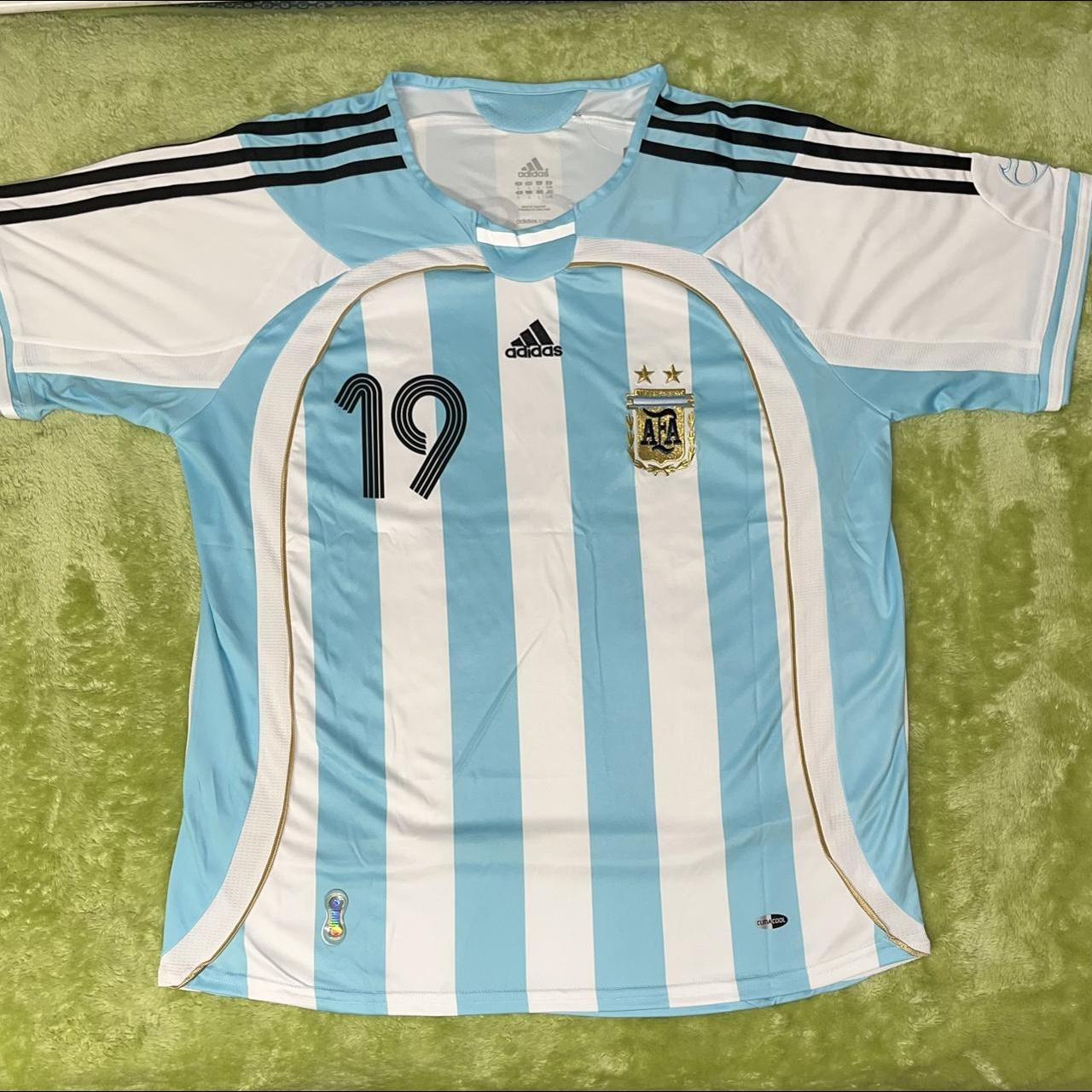 Vintage Adidas 2006 Argentina “Messi” Jersey | Depop