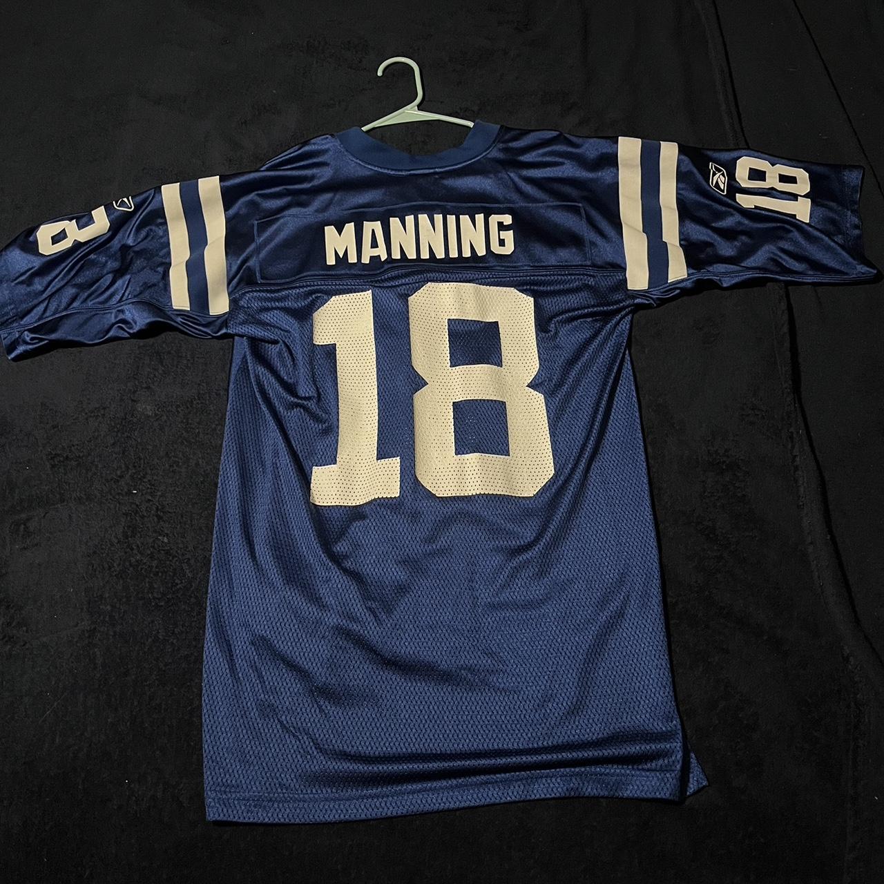 Vintage 2000s Peyton Manning Jersey Indianapolis - Depop