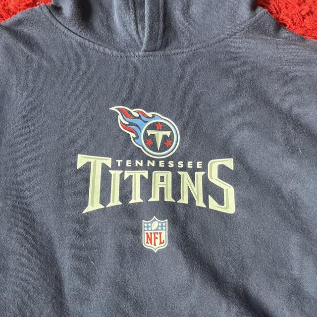 Tennessee Titans Zip Up Hoodie Size XXL - Depop