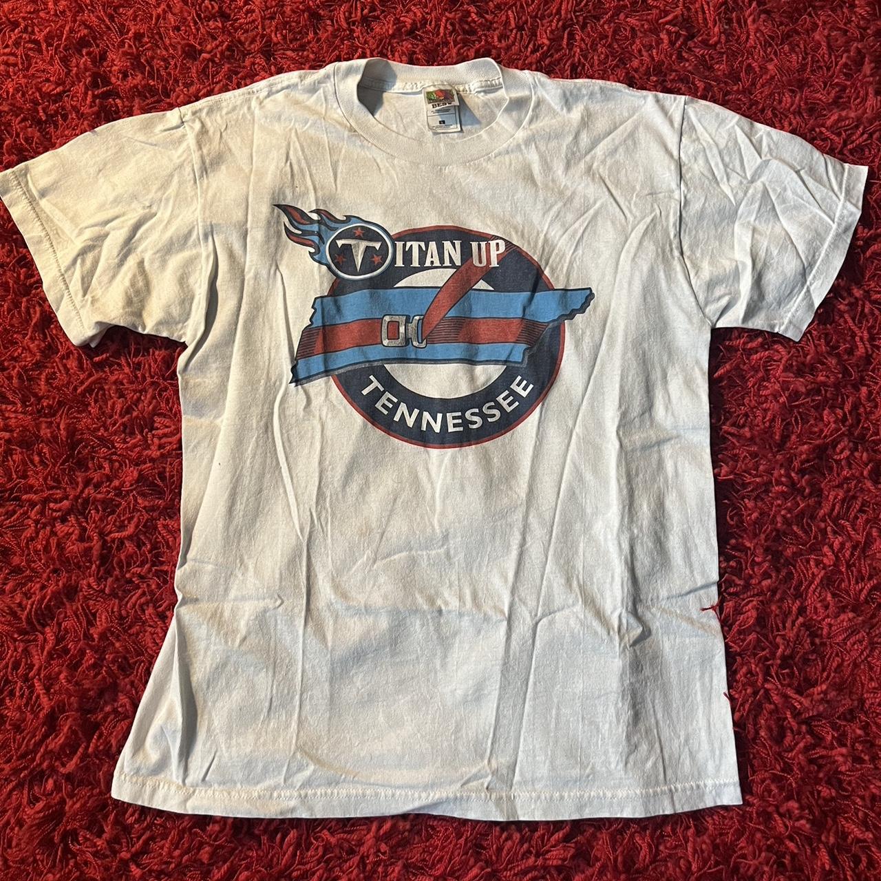 Unisex Tennessee titans Titan up tshirt promoting - Depop