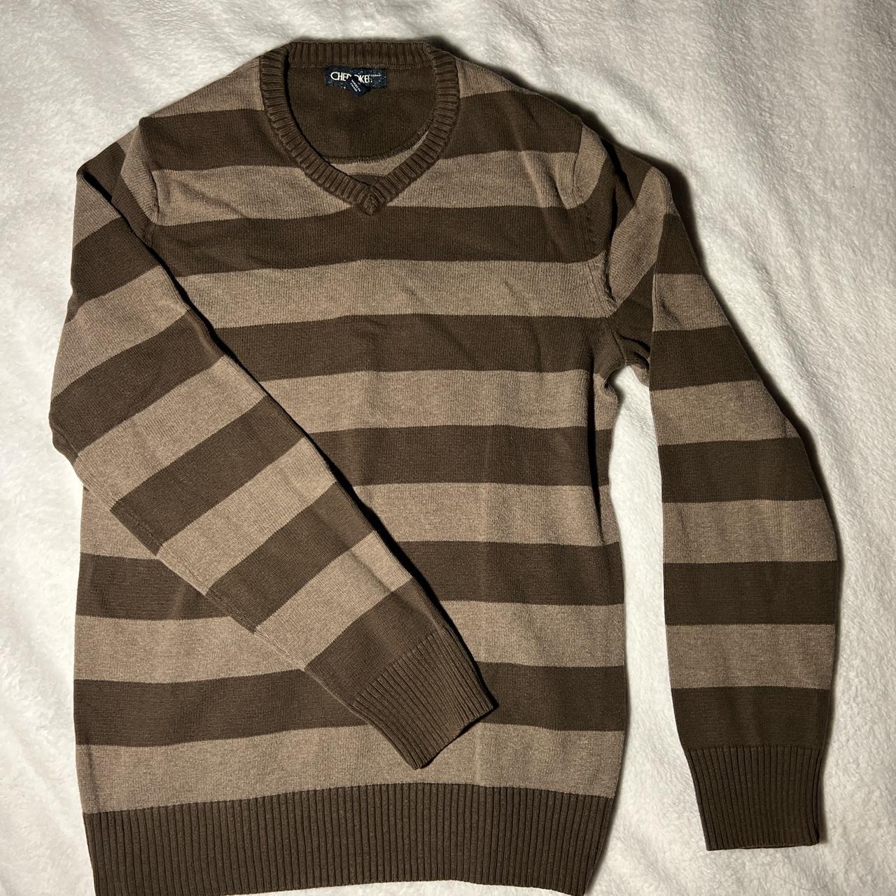 Cherokee Men's Brown Jumper | Depop