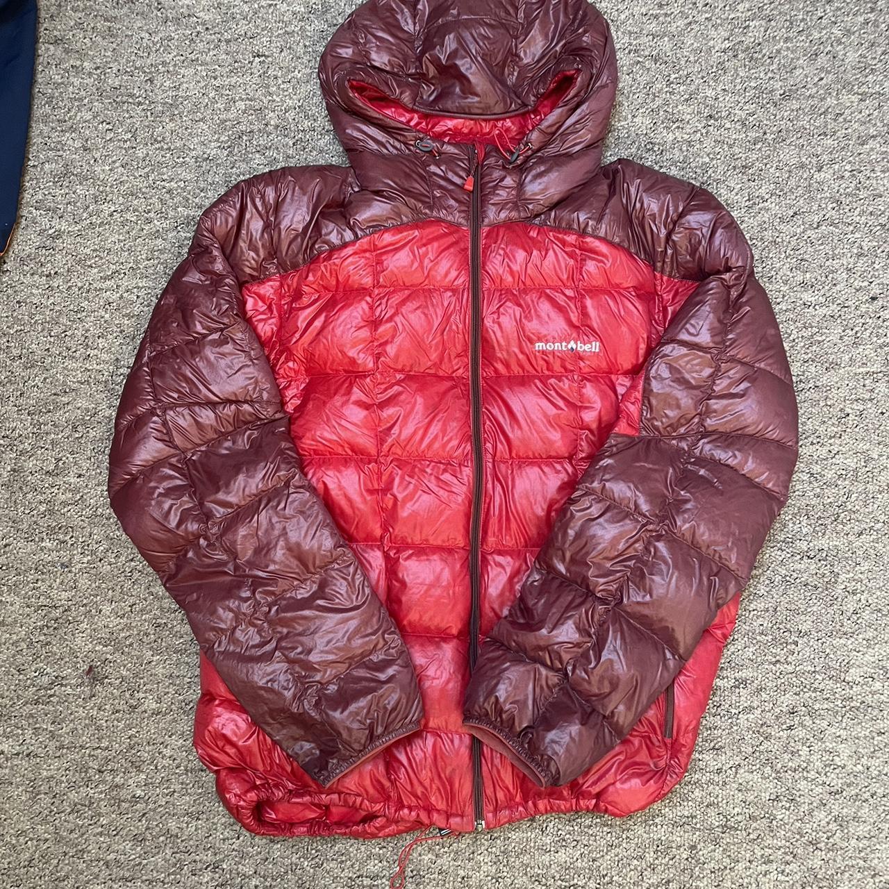 Beautiful Montbell hooded superior puffer down... - Depop