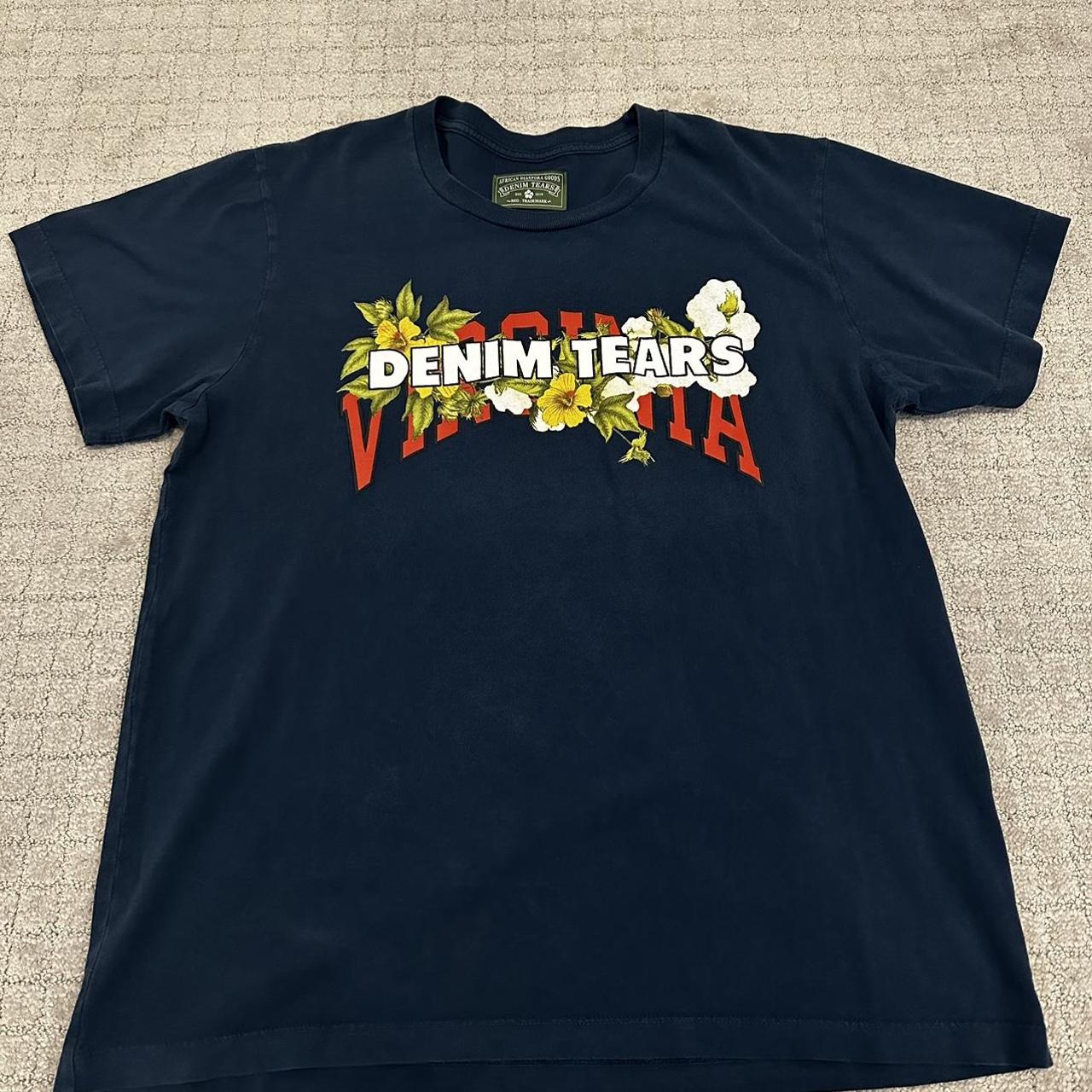 Denim Tears 1619 Virginia Tee. - Depop