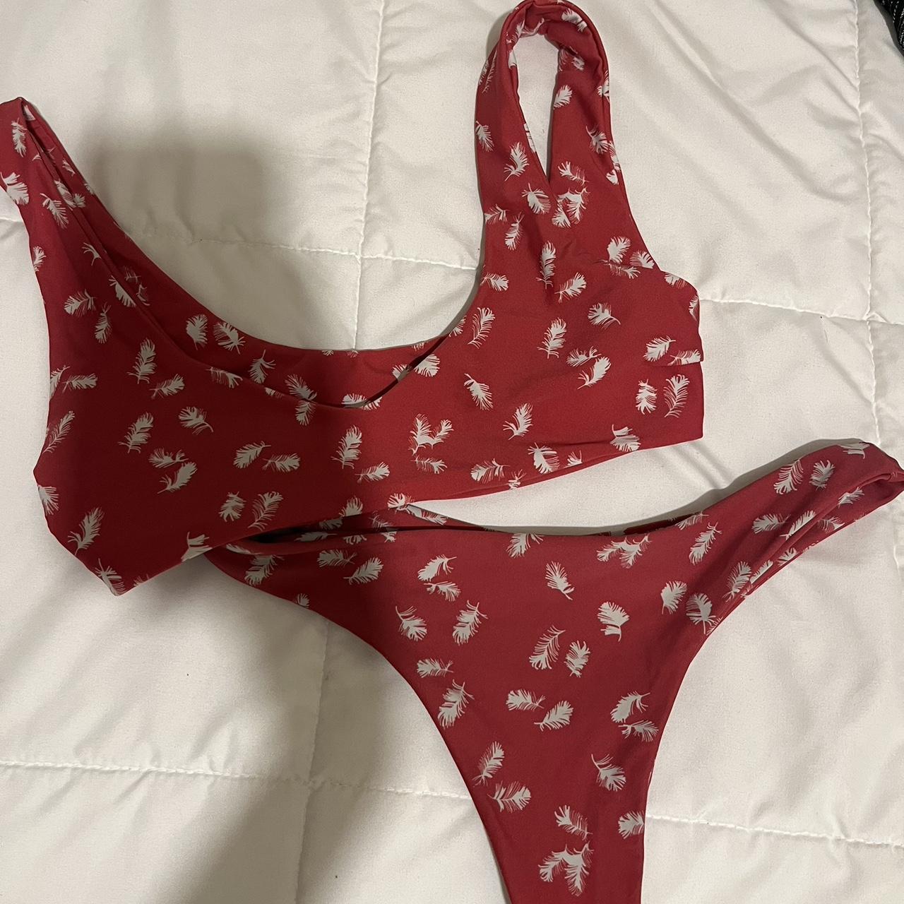Red Blackbough Bikini best fits Size... Depop