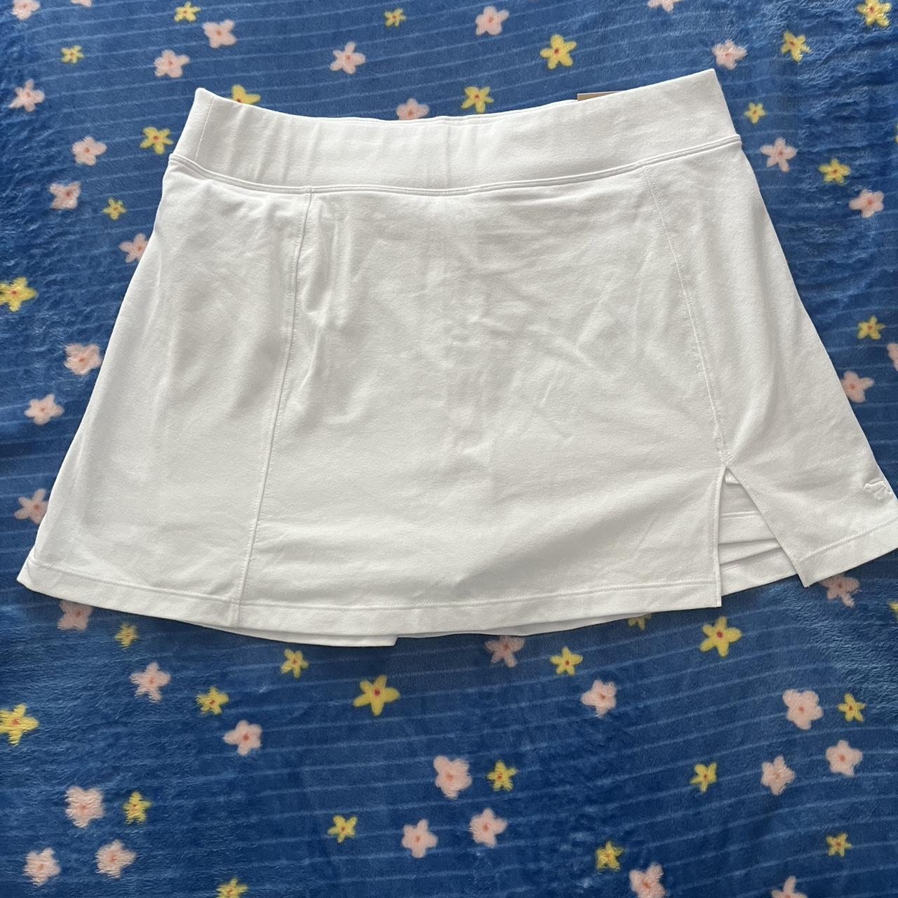 Cute white skirt from PINK! Such a cute skirt,... - Depop