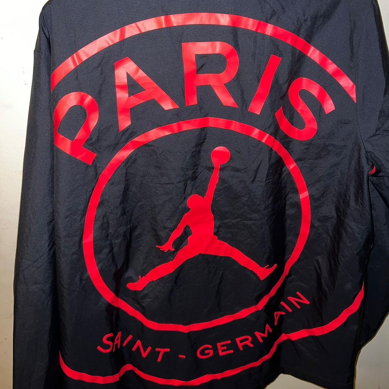 nike jordan x psg coaches jacket