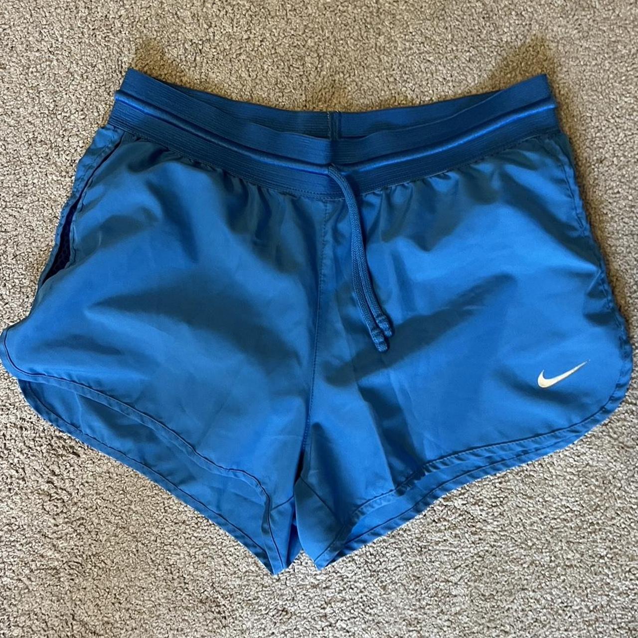 Light blue Nike running shorts Size xs No flaws - Depop