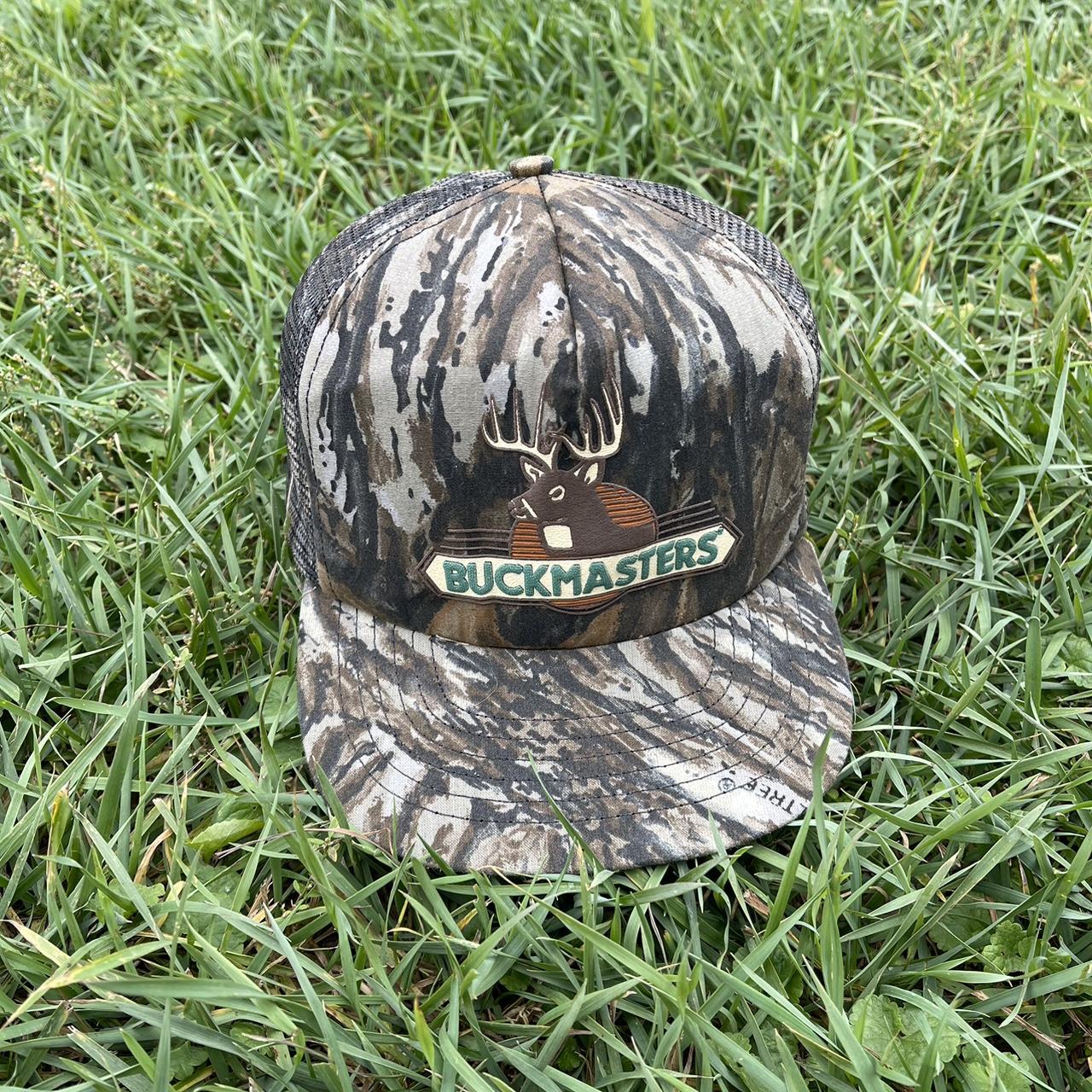 vintage 80’s buckmasters realtree trucker hat - Depop