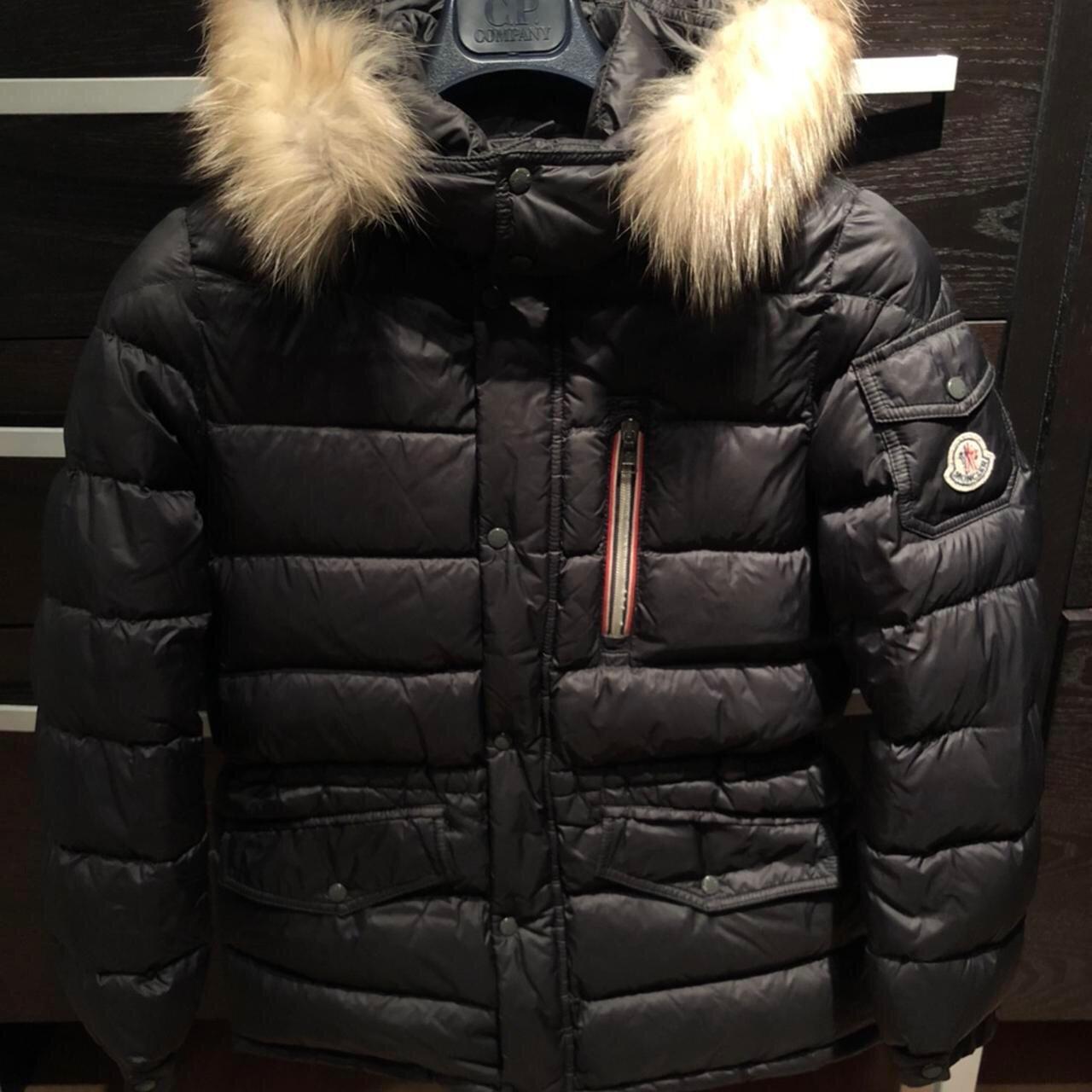 Moncler Puffer Jacket Age 12 Detailed... - Depop