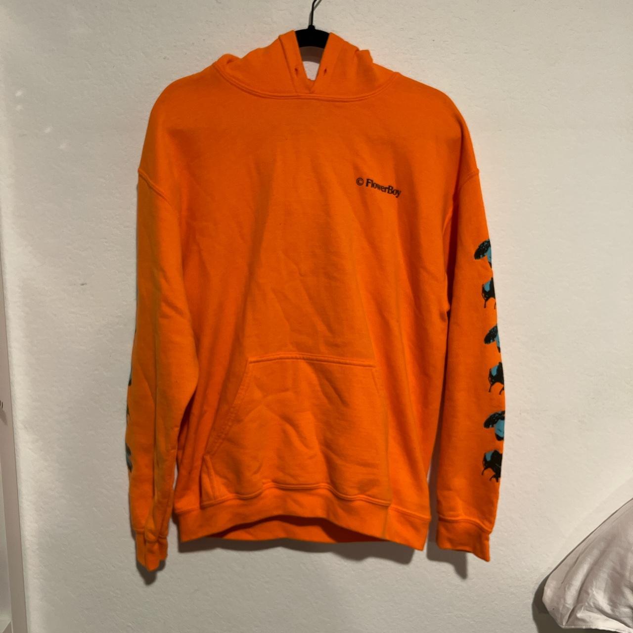 Orange golf hot sale wang hoodie