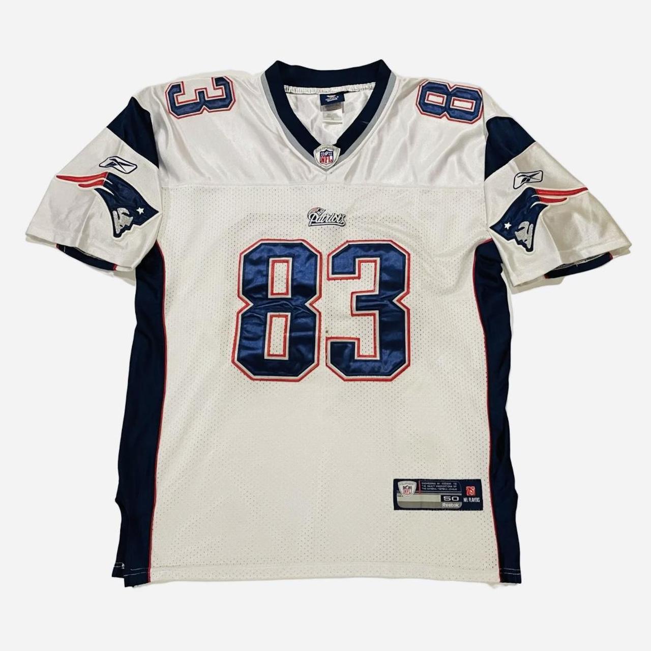 Reebok #83 Wes Welker New England Patriots Jersey 