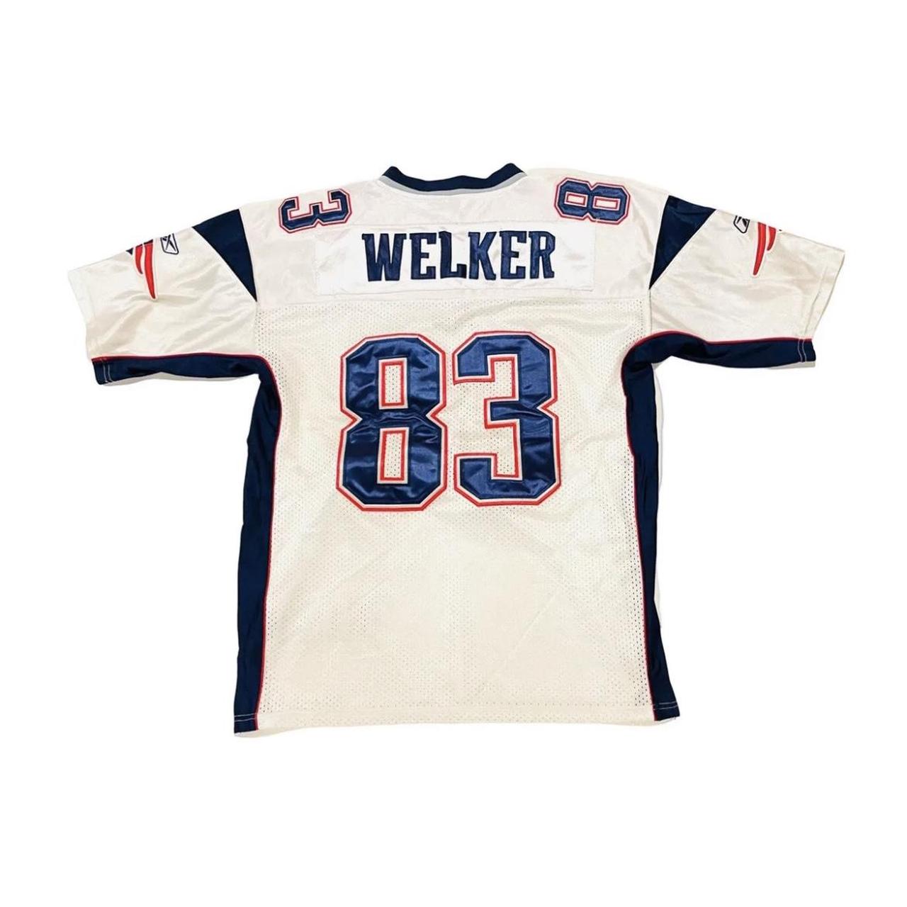 Reebok #83 Wes Welker New England Patriots Jersey 
